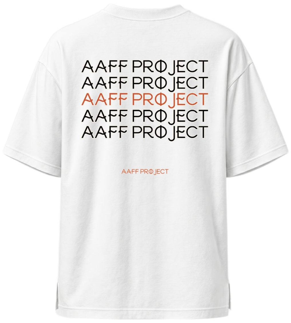AAFF Project T-Shirt White